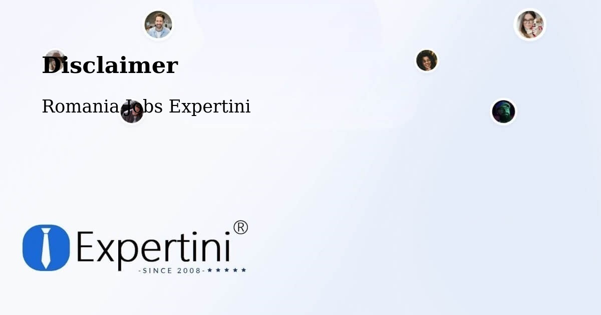 Disclaimer – Bârna - Romania Jobs Expertini