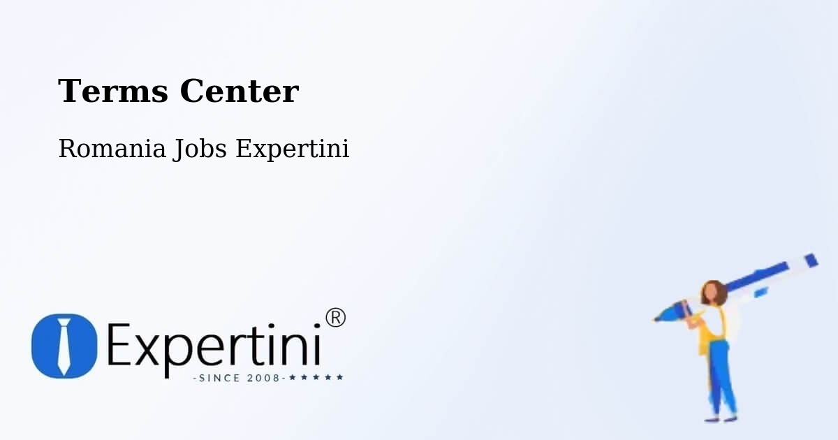 Terms of Service – Bârna - Romania Jobs Expertini